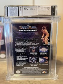 WWF Wrestlemania Challenge NES CIB Graded WATA WWE Hogan Warrior Macho Man 