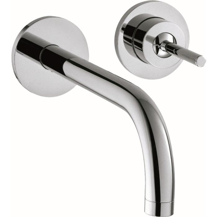 Металлическая палочка Axor Uno Waschtischarmatur 38116000 chrom, mit Rosetten, длина 225 мм