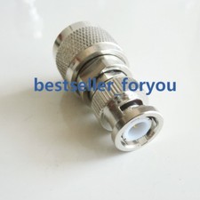 1X BNC-N adapter N male Jack to BNC Plug male straight adapter connector