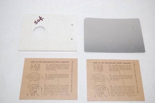 Polaroid Camera #586 Color Print Mounter & #204 Cold Clip & Extra Mounts - Picture 5 of 5