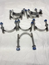 Lot of 8 Smith-Blair Saddle Strap Clamp Service 657801 Bolt 4.14-5.14