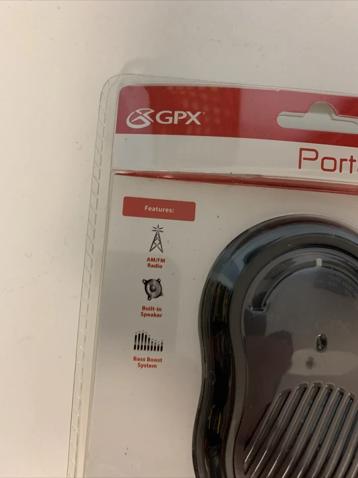 GPX R2825 AM FM Portable Pocket Radio Black - Image 3 of 4