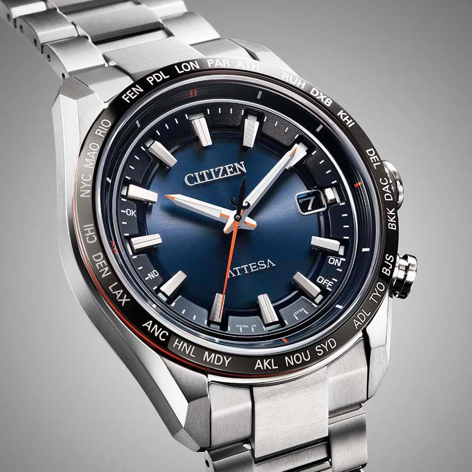 CITIZEN ATTESA ACT Line CB0287-68L Titanium Eco-Drive Radio CITIZEN ATTESA ACT Line CB0287-68L Titanium Eco-Drive Radio