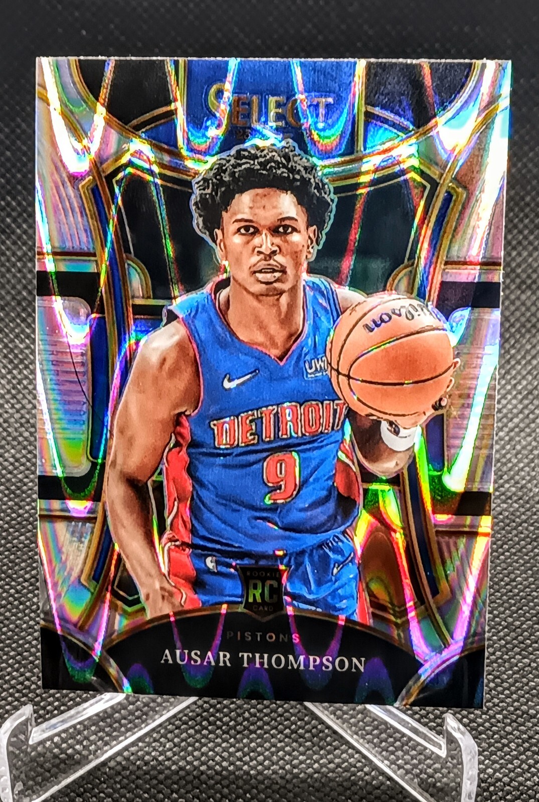 2023-24 Select Ausar Thompson Mezzanine Tectonic Prizm RC Rookie SP