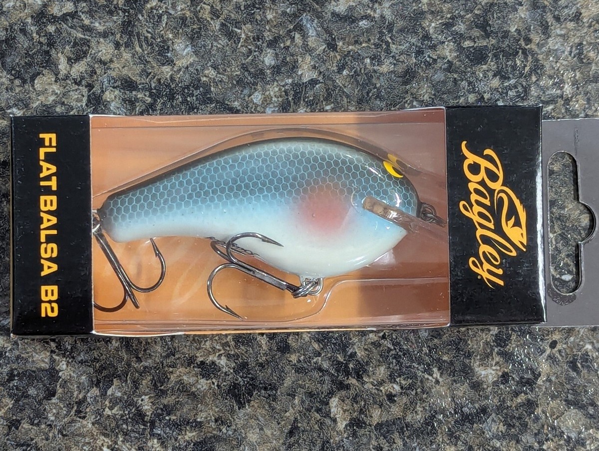 Bagley Flat Balsa B2 - Injured Shad - 3/4 oz - 2 1/2