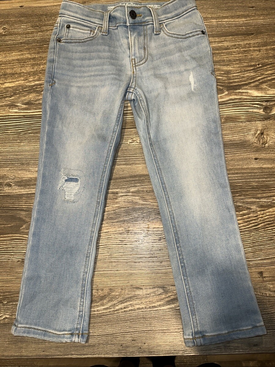 Boys' Ultimate Stretch Distressed Tapered Jeans - Cat & Jack
