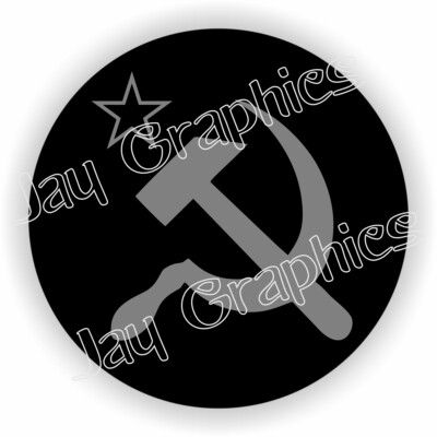 Hard Hat SOVIET UNION Sticker | KGB Helmet Decal Slav Gopnik Slavic Russian USSR