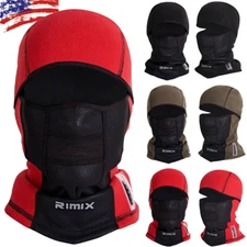 Balaclava Ski Full Face Mask Windproof Fleece Neck Warm for Winter Cold Weather