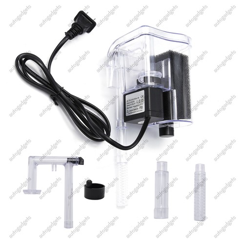 Aquarium Waterfall Filter Pump Fish Tank Hang External Oxygen Pump Water Filter - Picture 4 of 10
