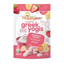 Organics Baby Snacks, Greek Yogis, Freeze Dried Yogurt Fruit Snacks 1 Ounce 