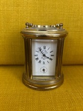 L'Epee Miniature Oval Carriage Clock