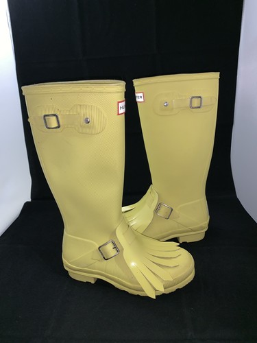 hunter fringe rain boots
