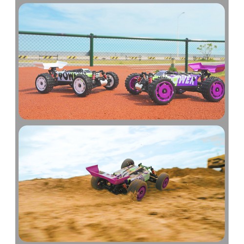 1:16 4WD RC Car Remote Control High Speed 70KM/H Brushless Monster Truck for Kid - Picture 11 of 20