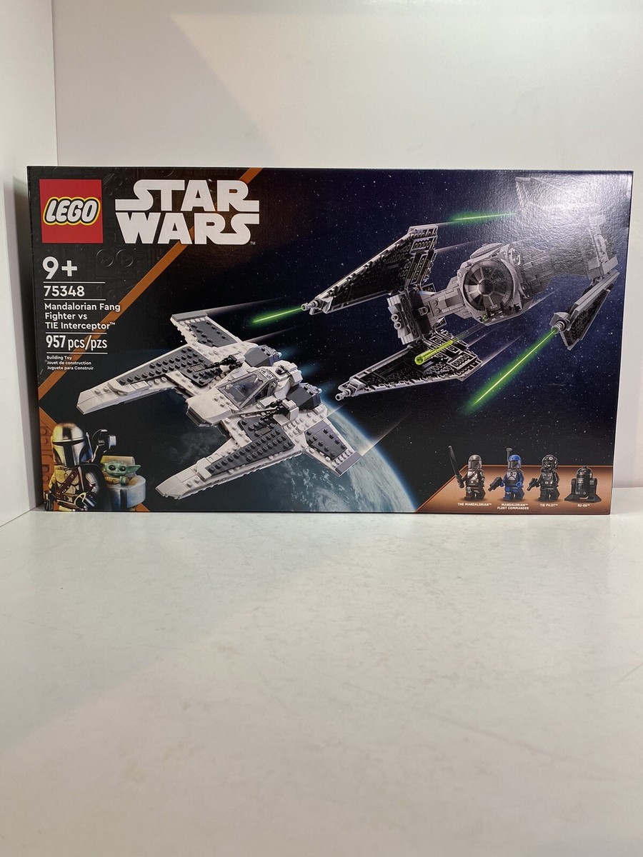 LEGO® Star Wars™ Mandalorian Fang Fighter vs. TIE Interceptor