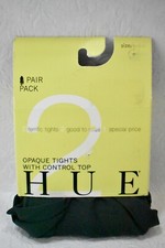 Hue Tights Opaque Control Top Size 2