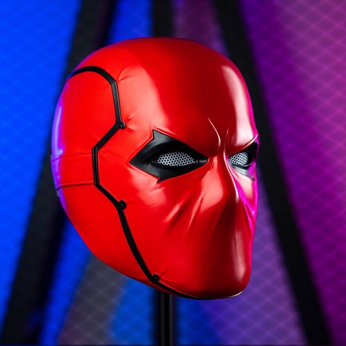 Batman Robin Handmade Helmet Red Hood Cosplay Resin Full Face Masks Party Props - Picture 3 of 7