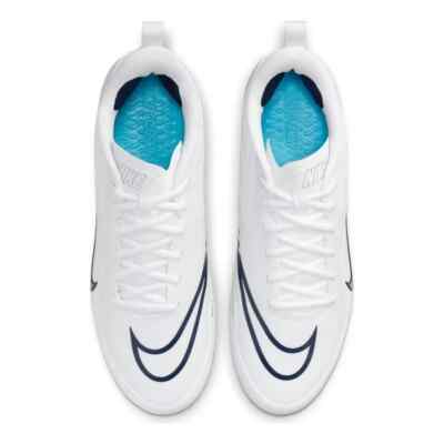 Nike Alpha Huarache 8 Pro Lacrosse Cleats White Navy Men Size 5 CW4446-101 Nike Alpha Huarache 8 Pro Lacrosse Cleats White Navy Men  main image 3