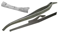 1932 Ford Frame Rails with boxing plates and crossmember (1" or 2" drop)