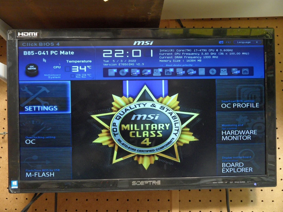 Msi Military Class Motherboard 2025