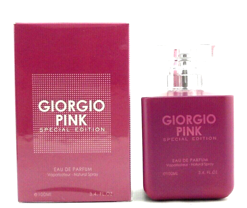Giorgio Pink Special Edition by Giorgio Group 3.4 oz. EDP Spray in Sealed  Box