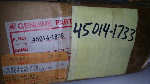 NOS New OEM Kawasaki 45014-1376 45014-17 RR Shock Absorber KLF220 Bayou (Bin-T) - Foto 4 di 5