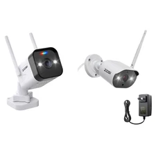 ZOSI 3MP Add-on Wireless IP Security Camera WiFi IR 2-Way Audio Night Vision
