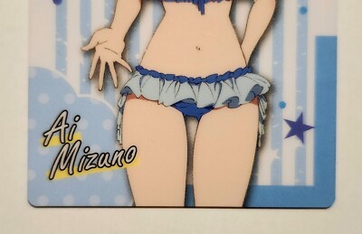 Zombie Land Saga Ai Mizuno Swimsuit Character Wafer No.10 | eBay