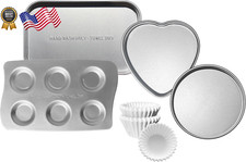 Kids' Complete Oven Pan Set Compatible with Easy Bake Ultimate Oven Accessories