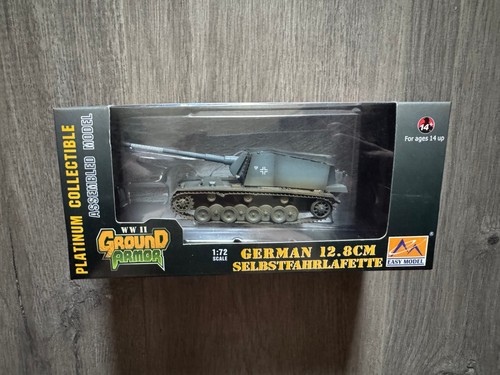 Easy Model 1:72 German 12.8cm Selbstfahrlafette 36263 WWII Ground Armor Platinum