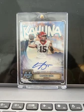 2024 Bowman University Chrome - The Big Kahuna Autographs #BK-CB Carson Beck...