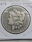 1878-CC Morgan Silver Dollar Carson City First Year