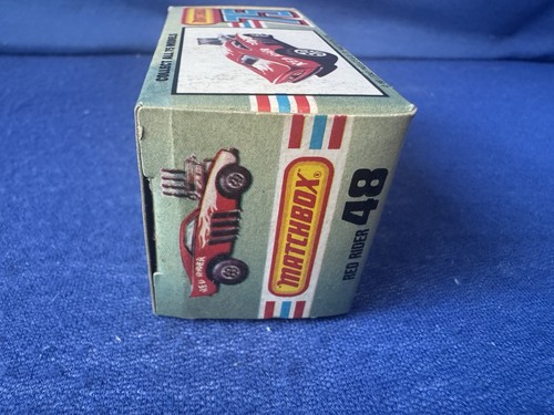 Matchbox Superfast Vintage Lesney Red Rider #48 In Original Box Looks Brand New - Picture 5 of 11