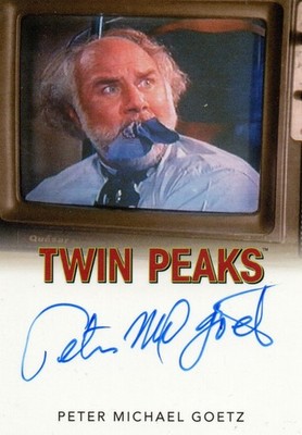 Twin Peaks Log Lady Chronicles: Peter Michael Goetz as Jared Autograph Card