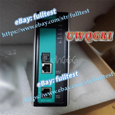 1PCS MOXA EDR-G902 Industrial Gigabit Secure Router NEW