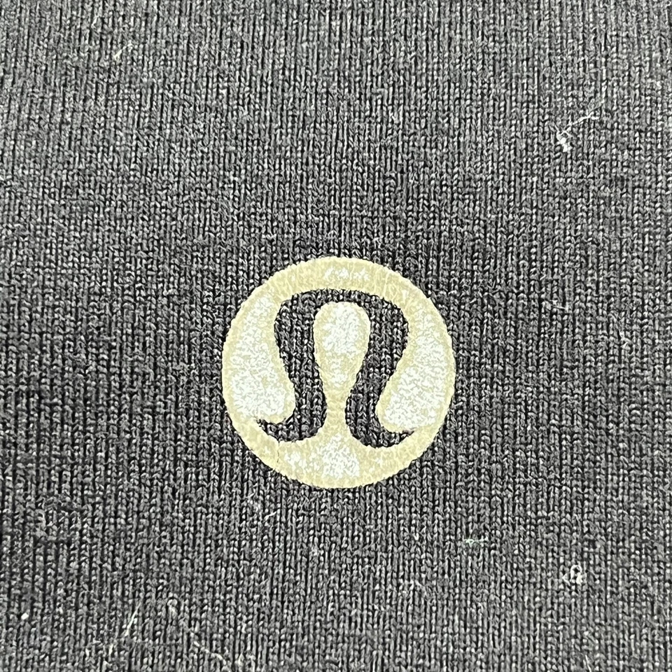 Legging capri femme Lululemon logo marine taille S poches extensibles - Photo 3/4