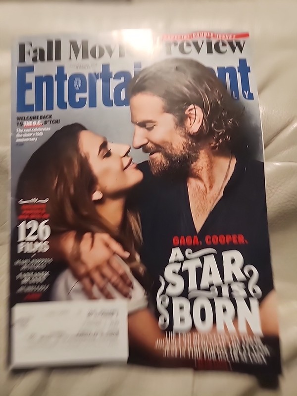 ENTERTAINMENT WEEKLY August 2018 LADY GAGA Bradley Cooper Fall Preview