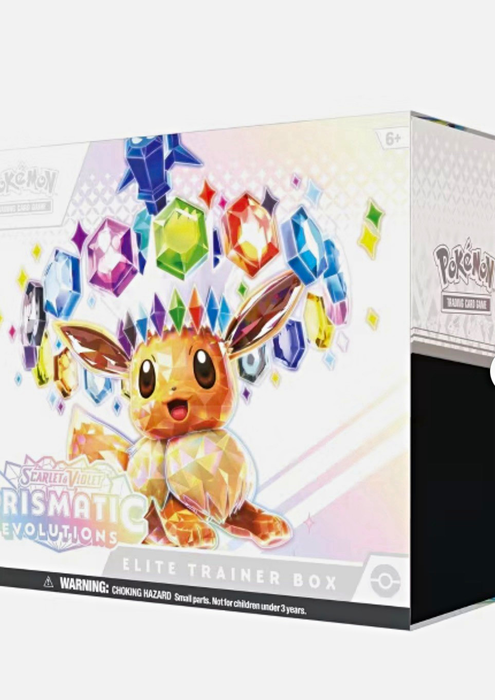Pokémon TCG Prismatic Evolutions Elite Trainer Box (ETB) Eevee 6+