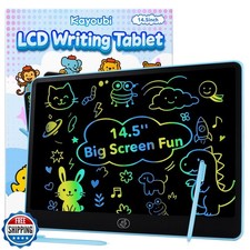 Kayoubi LCD Writing Tablet for Kids, 14.5 Inch Jumbo Screen with