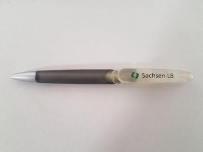 EDLER PRODIR KUGELSCHREIBER SACHSEN LB - SÄCHSISCHE LANDESBANK KULI NEU RARITÄT