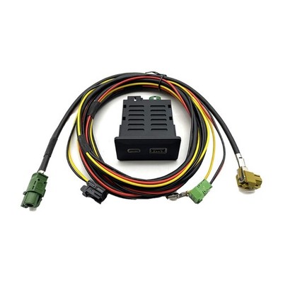 Adapter USB 3.0 High Speed Data Transfer Plug For Golf 7 MK7 B8 MIB2 System