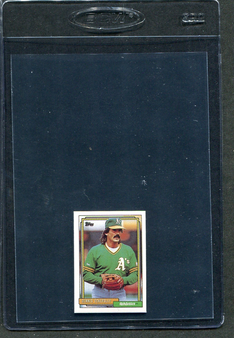 1992 Topps Micro Dennis Eckersley #738 Athletics Nm/mt