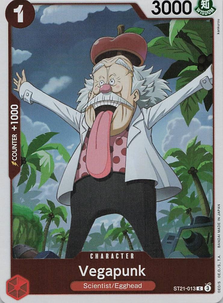 Vegapunk Foil C Starter Deck EX: Gear 5 ST21-013 NM 2025