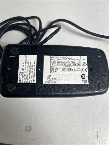 Cargadores de radio Motorola NTN7209A modelo AA16740 con cable de alimentación (1) - Imagen 3 de 4