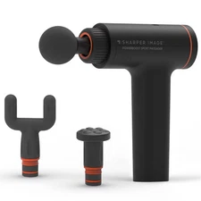 Sharper Image Powerboost Sport Percussion Handheld Massager: Metal