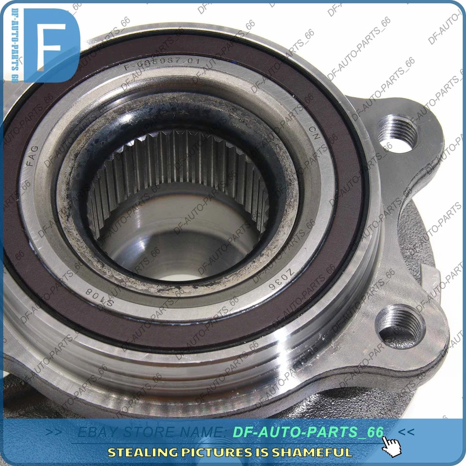 Par de conjunto de rolamento de cubo de roda dianteira/traseira OEM para Audi A4 A5 A6 A8 A7 S4 S6 S5 - Imagem 4 de 4