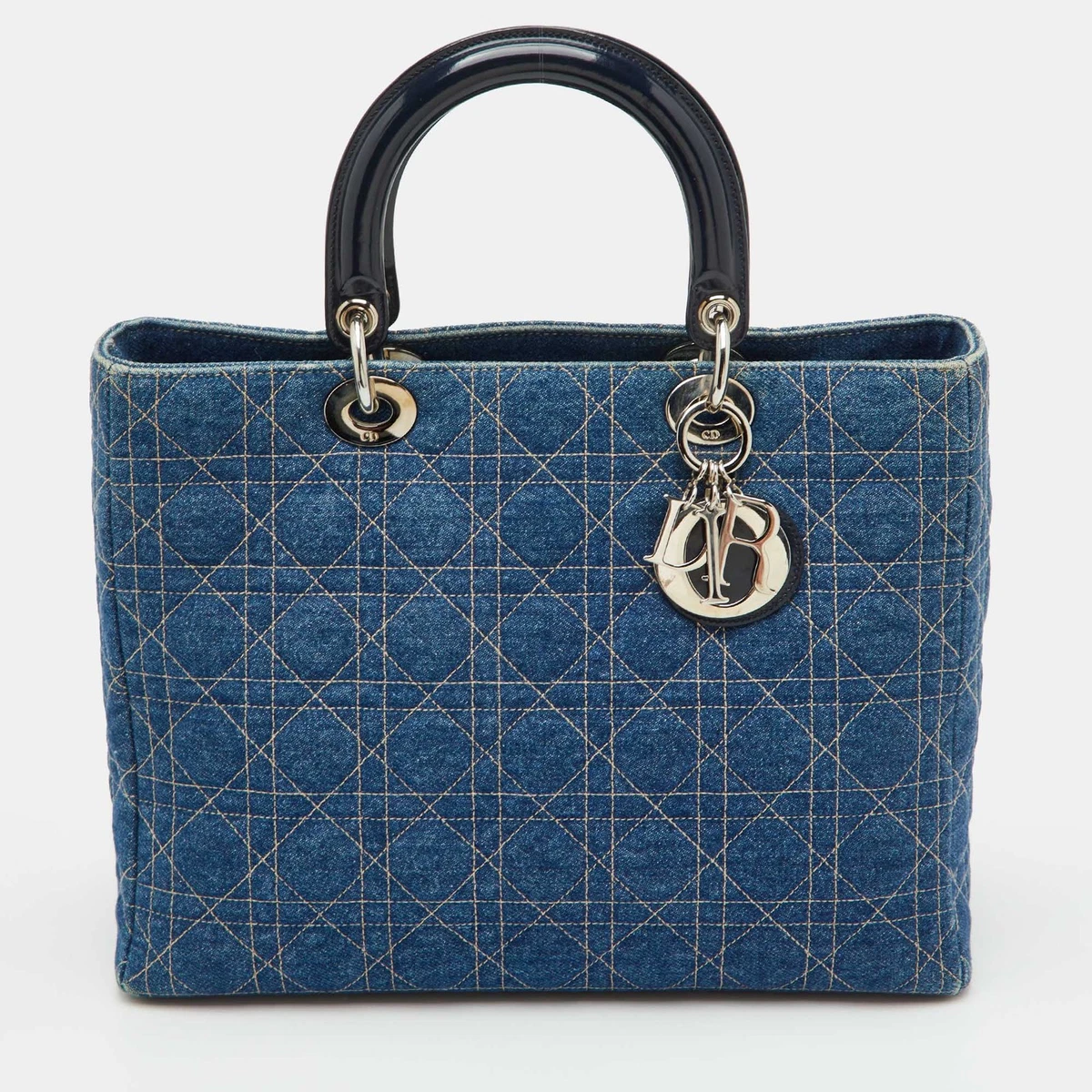 更にお値下げ⭐︎レア⭐︎デニムLady Diorレディディオールバッグ Dior Lady Denim Exterior Bags & Handbags for Women for sale | eBay