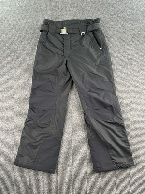 Killy Ski Pants Mens 40 Black RECCO Waterproof Insulated Snow Technical Belted