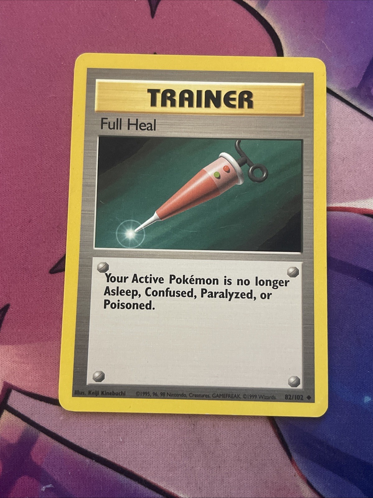 Moderately Played, English Pokemon Regular Full Heal - 82/102 - Uncommon - Unlim