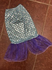 Girls Mermaid Tail Skirt 3–4 Years Fancy Dress Costume Ariel Style