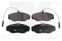 Bremsbelagsatz Scheibenbremse Nk 229974 FüR Ducato Peugeot CitroËN Fiat Bus Cat